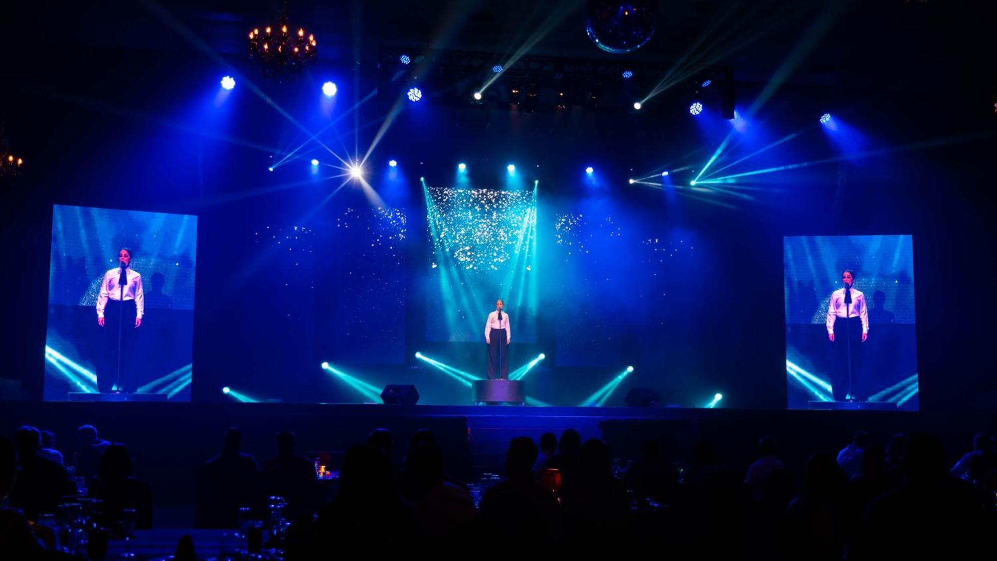 The Pyramid Cancun By Oasis Extérieur photo The stage of the 2015 Asian Games closing ceremony